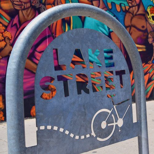 Lake Street Sign