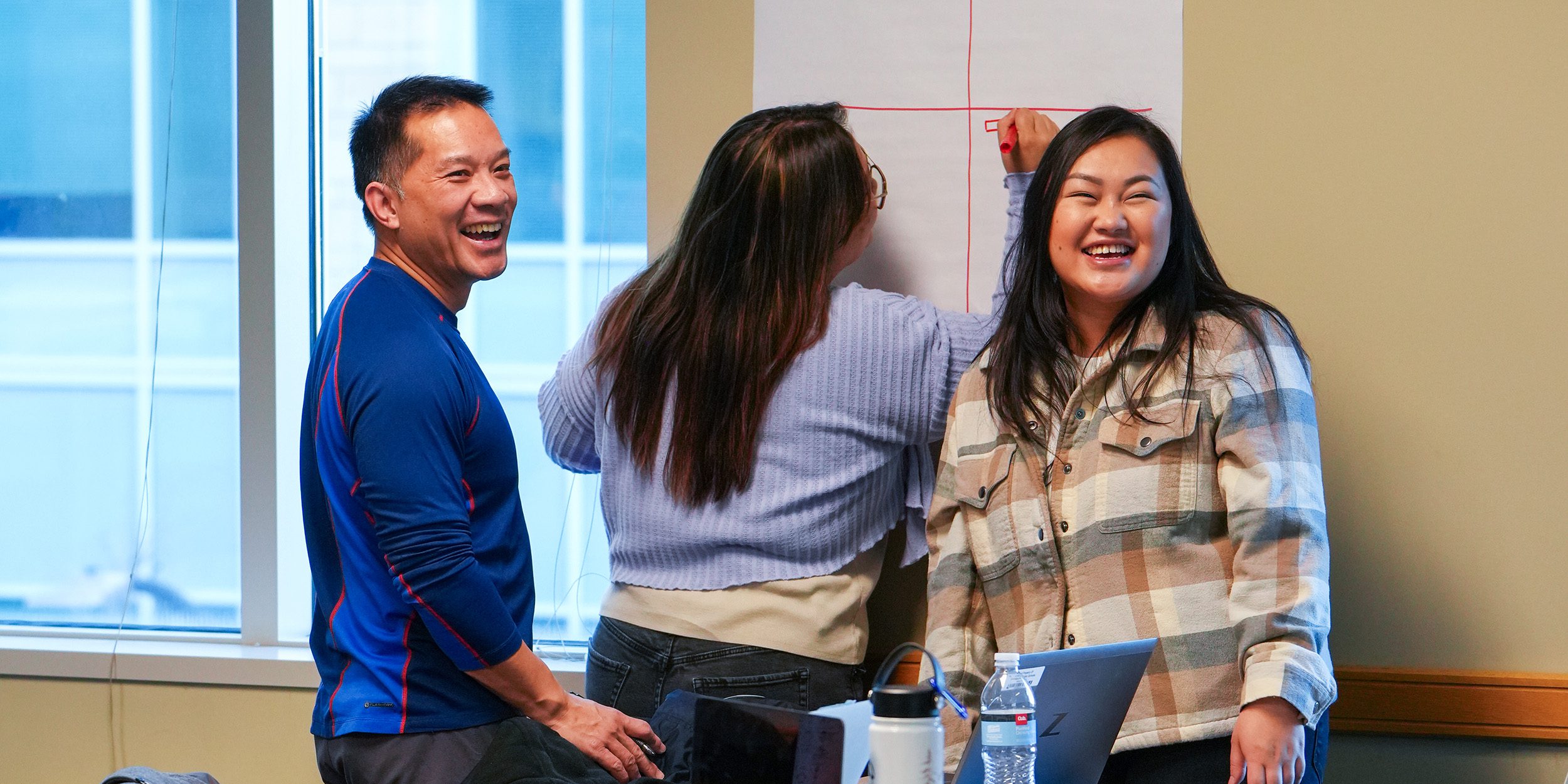 students in local teacher residency program
