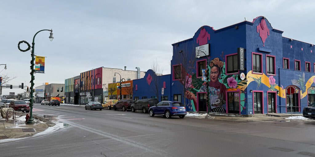 Lake Street businesses in Minneapolis